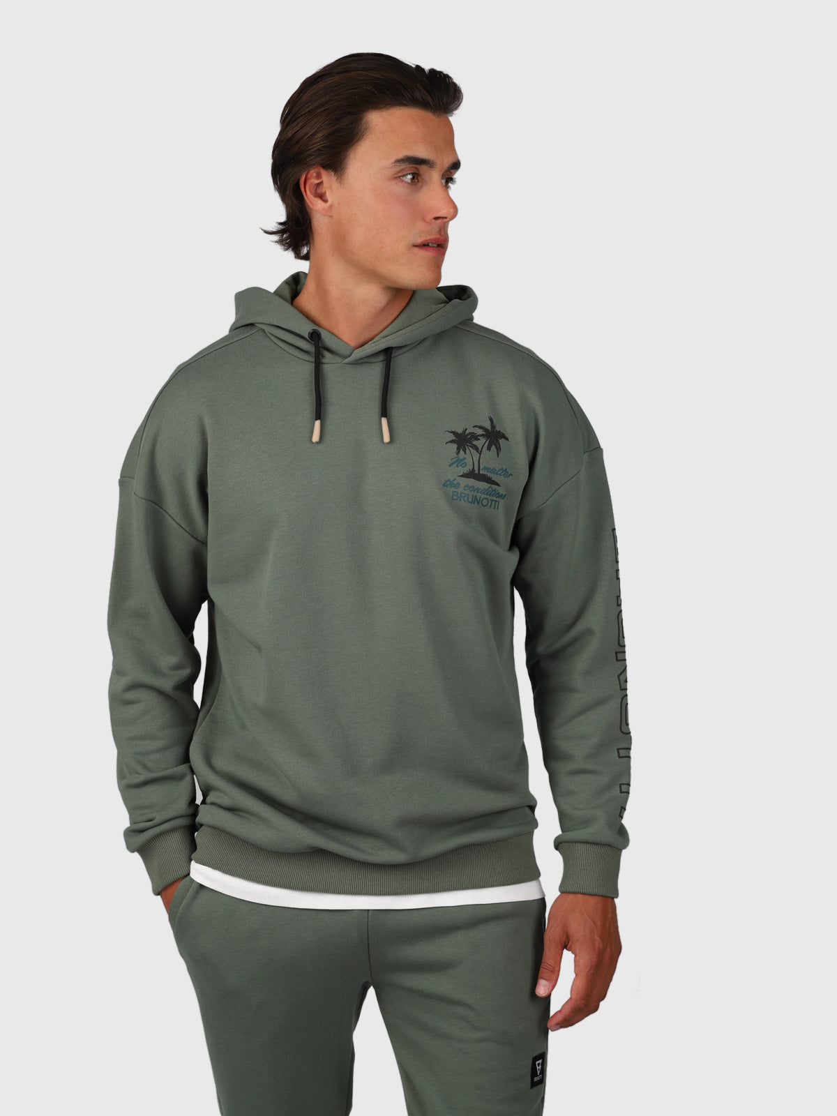 Konder Men Sweater | Vintage Green 1 Konder Men Sweater | Vintage Green