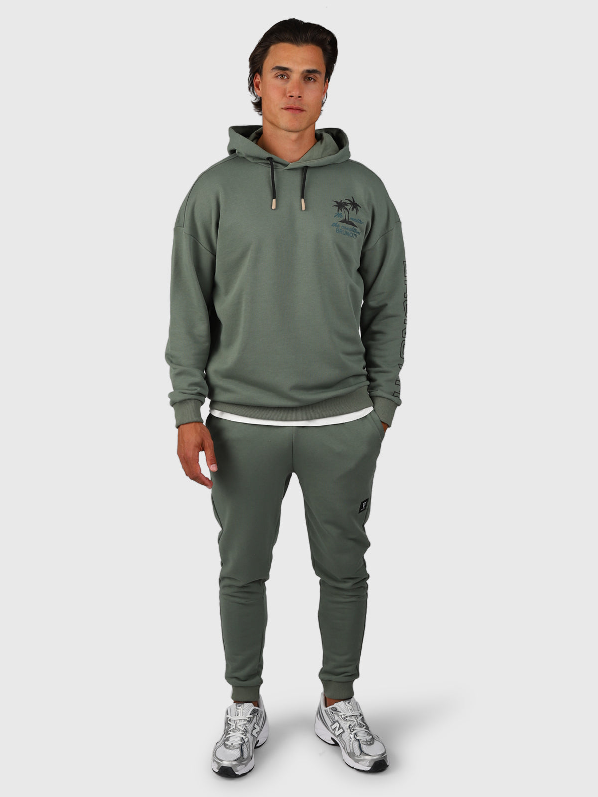 Konder Men Sweater | Vintage Green 5 Konder Men Sweater | Vintage Green