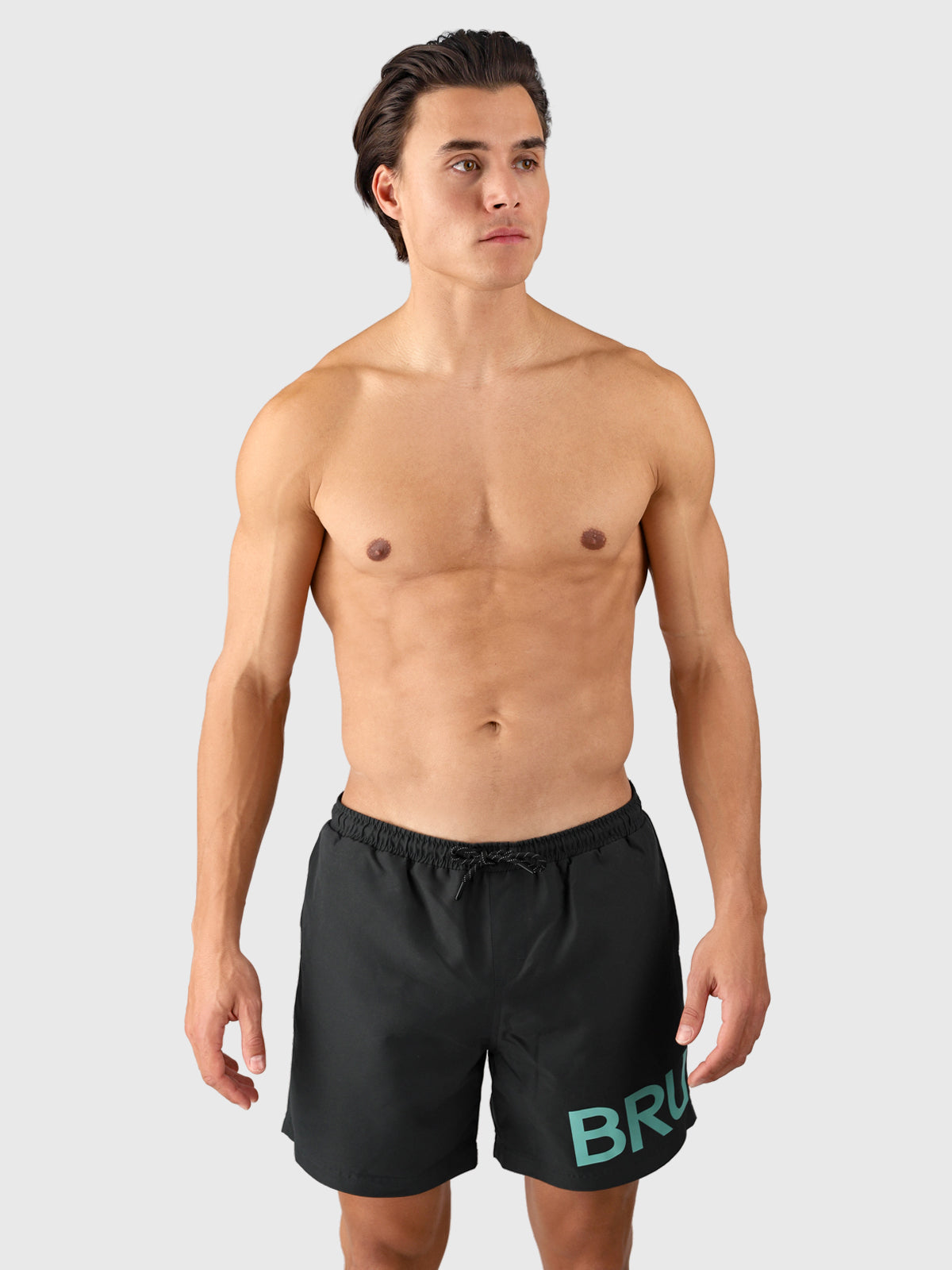 Marinas Men Swim Shorts | Pirate Black 1 Marinas Men Swim Shorts | Pirate Black