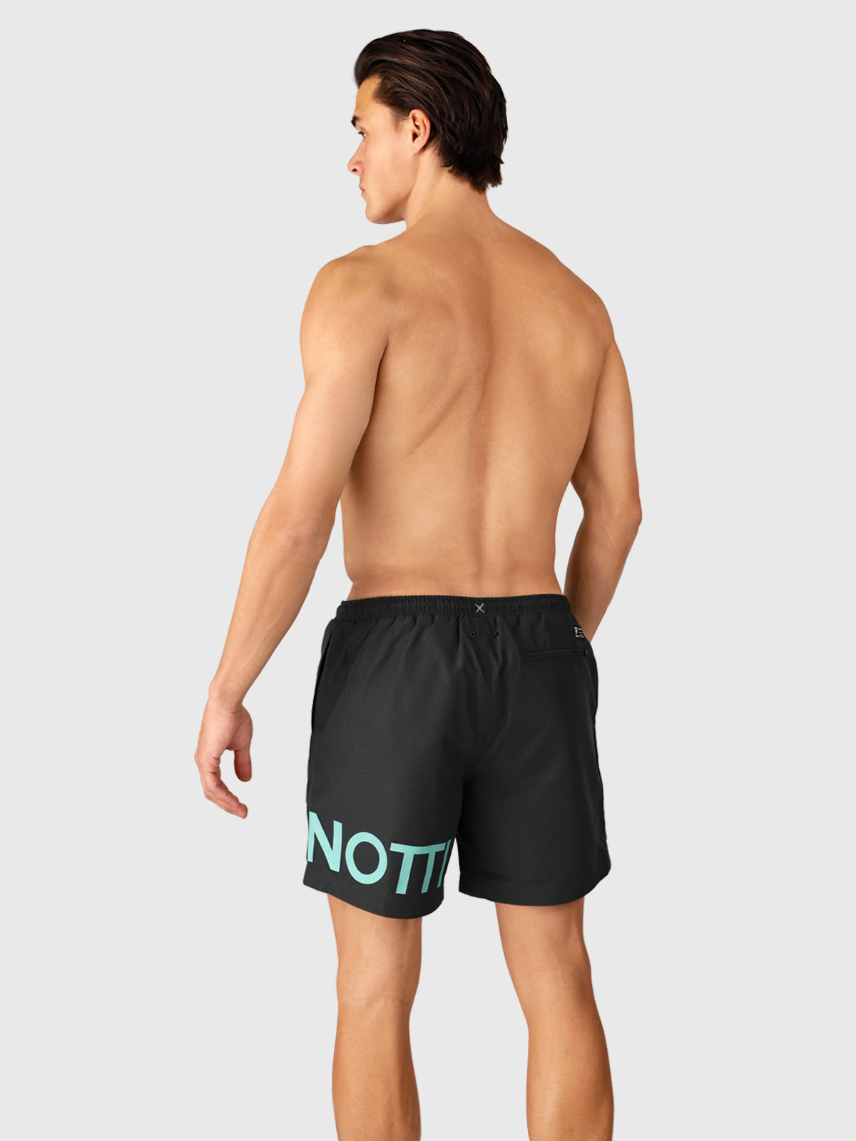 Marinas Men Swim Shorts | Pirate Black 2 Marinas Men Swim Shorts | Pirate Black