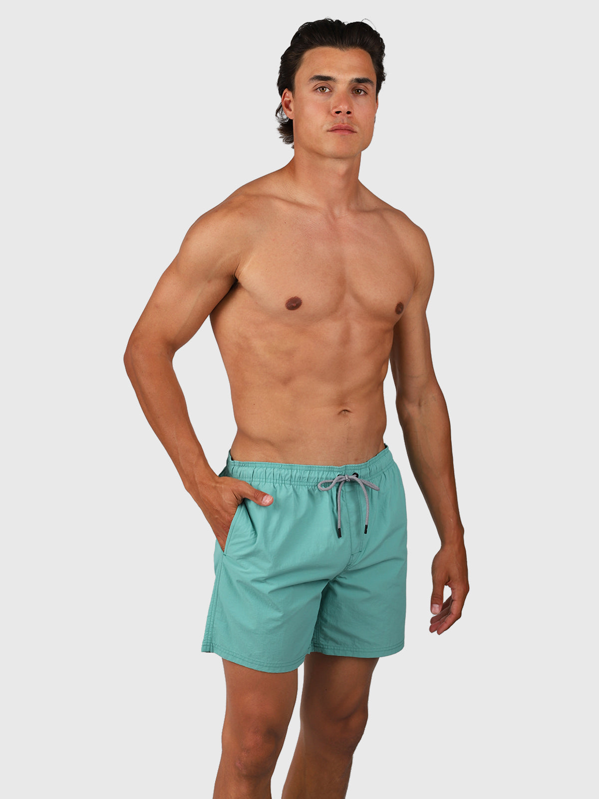 Hester Men Swim Shorts | Bottle Green 3 Hester Men Swim Shorts | Bottle Green