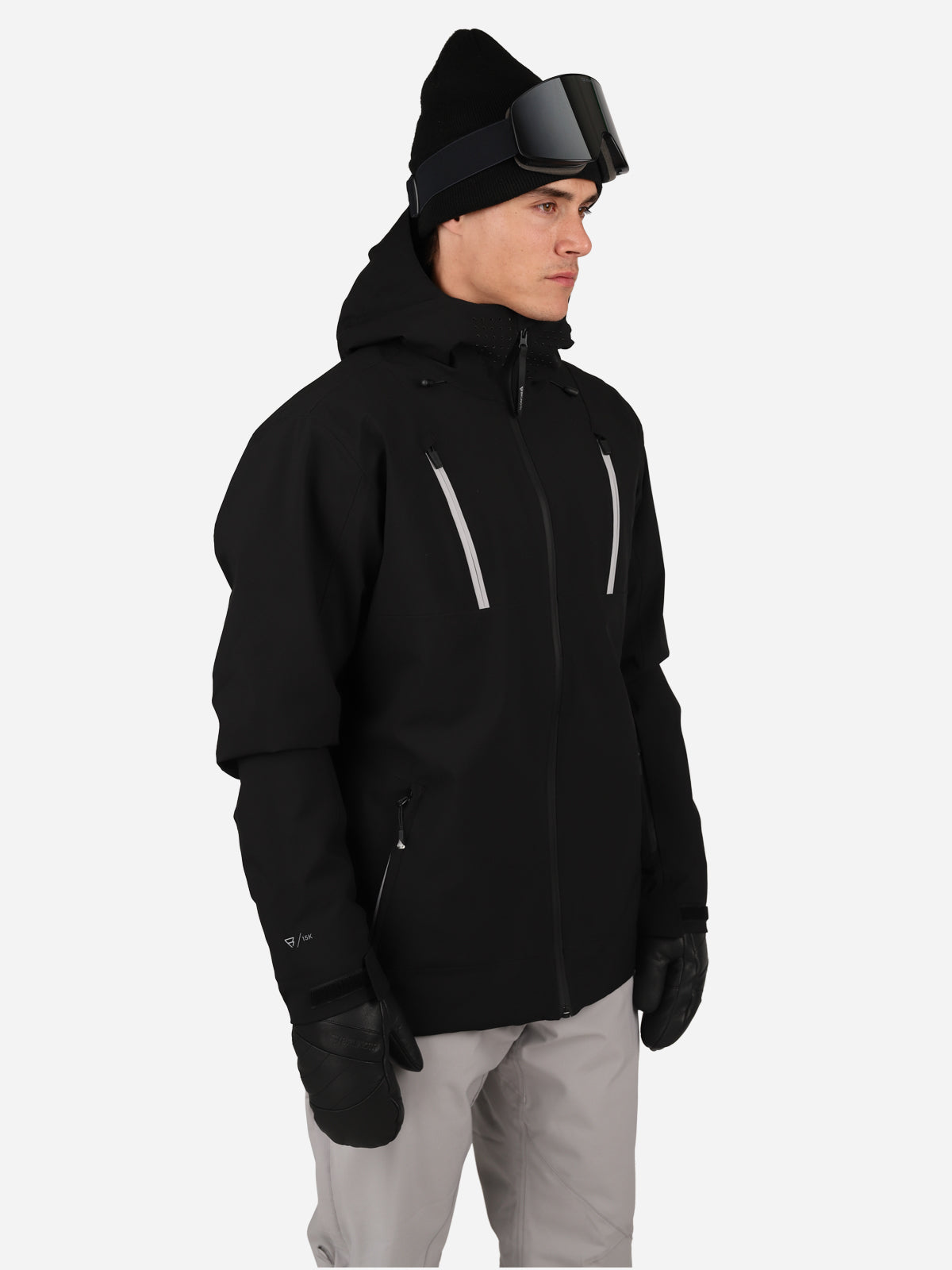 Morrow Men Snow Jacket | Black 3 Morrow Men Snow Jacket | Black