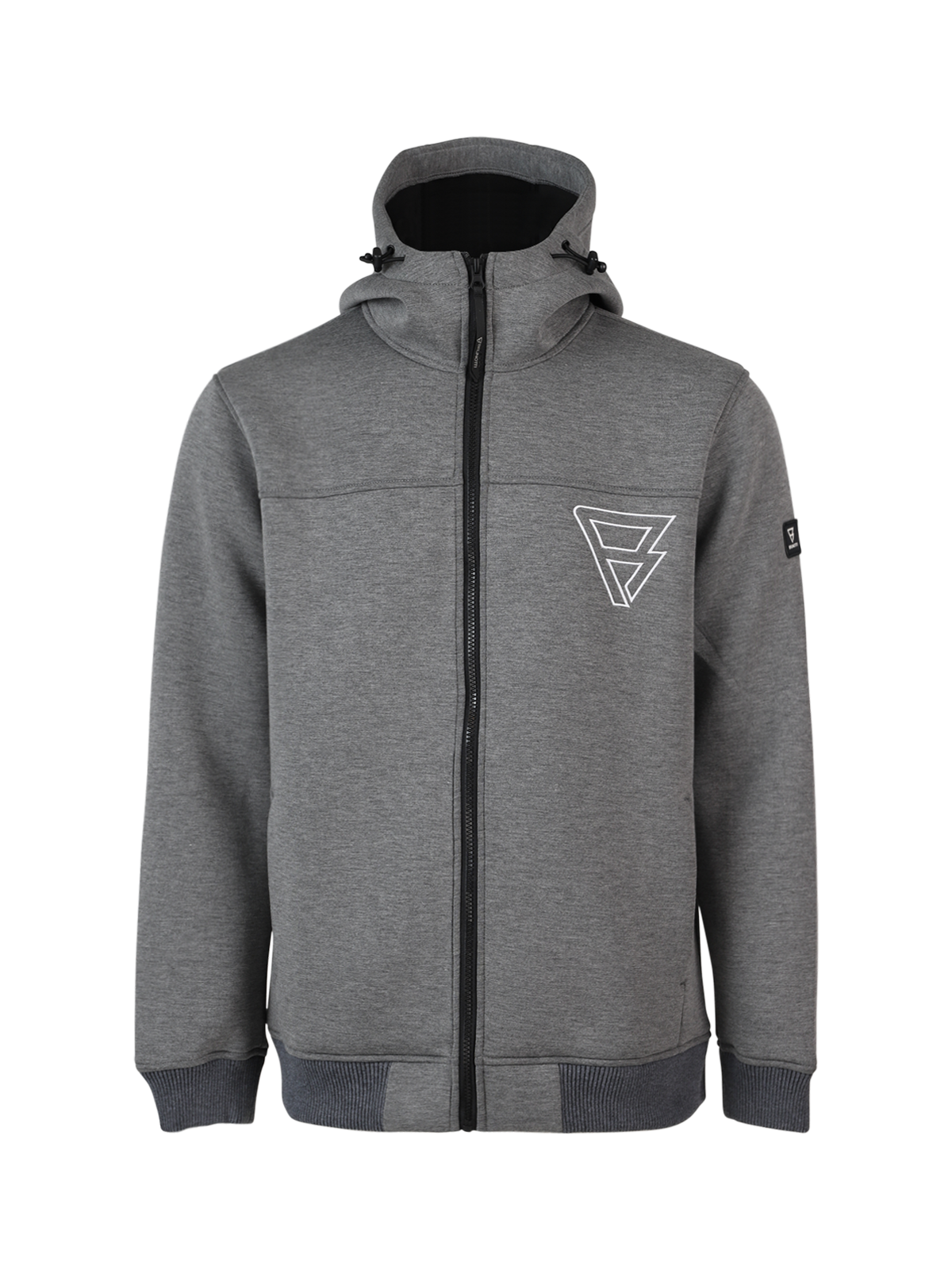 Stickers Men Sweater | Dark Grey Melee 9 Stickers Men Sweater | Dark Grey Melee