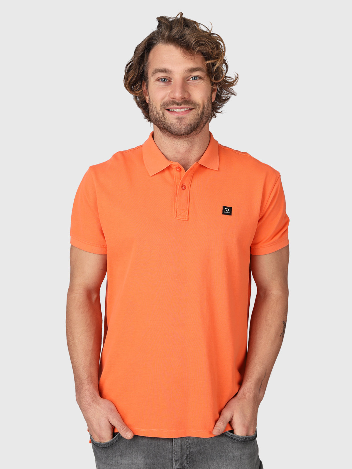 TavECO-N Men Polo Shortsleeve | Flamingo 1 TavECO-N Men Polo Shortsleeve | Flamingo