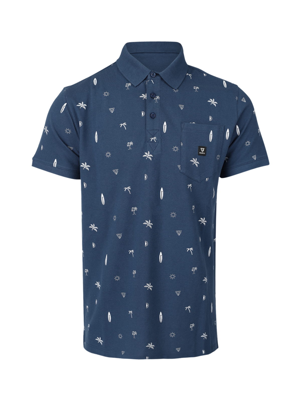 Addax-AO Men Polo Shortsleeve | Blue 6 Addax-AO Men Polo Shortsleeve | Blue