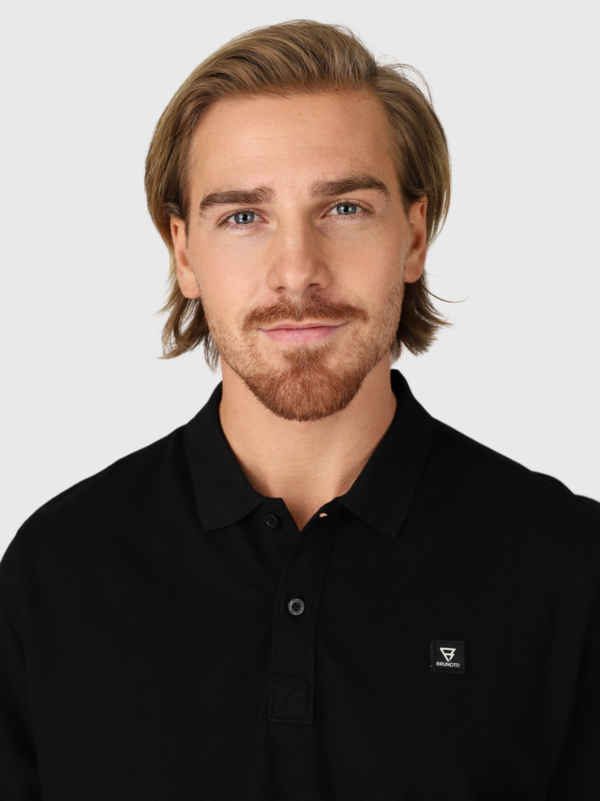 Manica Men Polo Longsleeve | Black 3 Manica Men Polo Longsleeve | Black