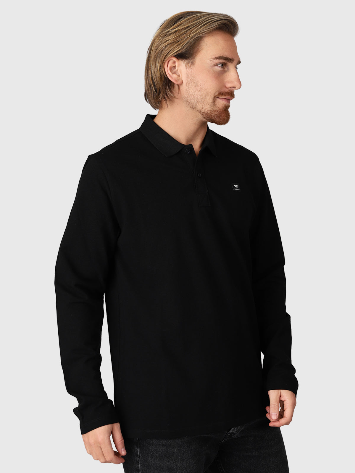 Manica Men Polo Longsleeve | Black 6 Manica Men Polo Longsleeve | Black