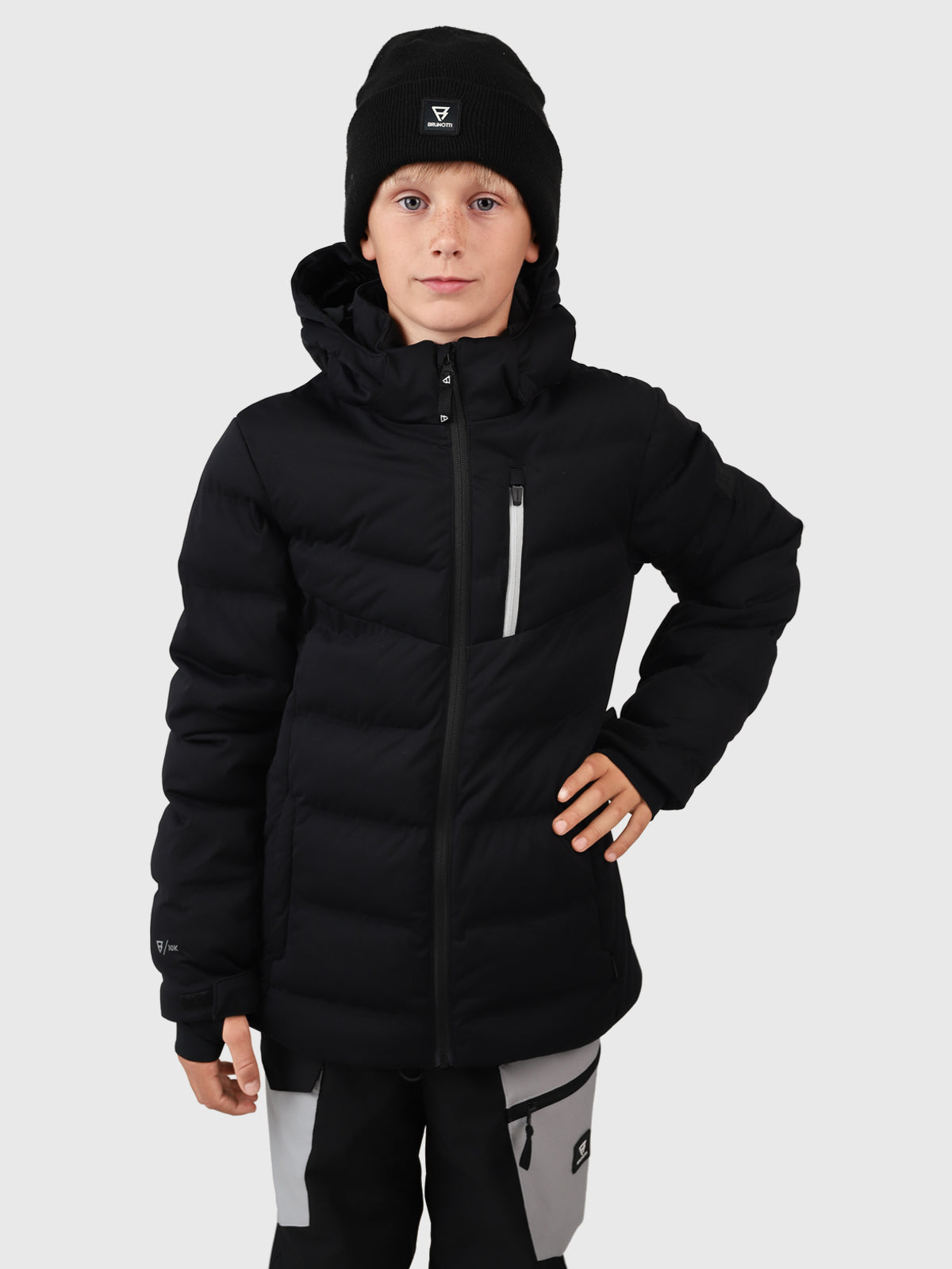 Sanclairy Boys Puffer Snow Jacket | Black 2 Sanclairy Boys Puffer Snow Jacket | Black