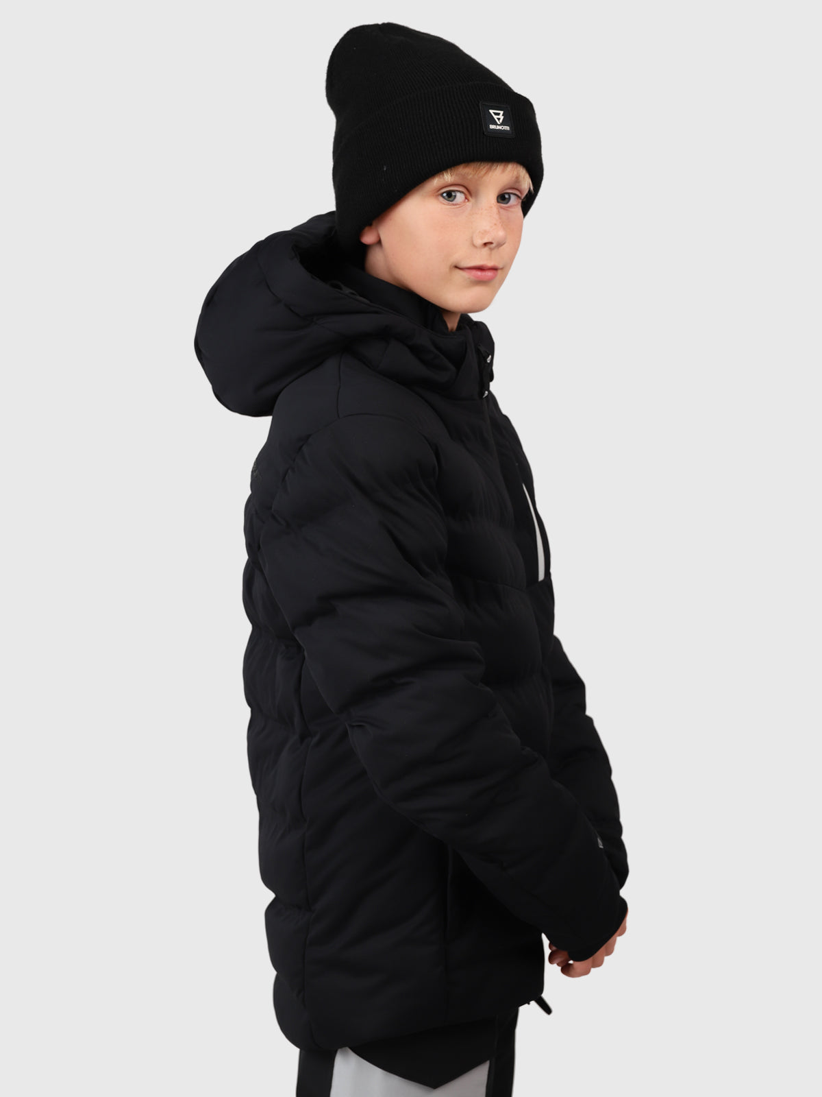 Sanclairy Boys Puffer Snow Jacket | Black 4 Sanclairy Boys Puffer Snow Jacket | Black