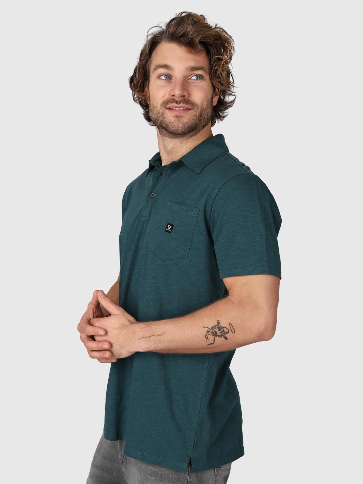 Palotje Men Polo Shortsleeve | Green 5 Palotje Men Polo Shortsleeve | Green