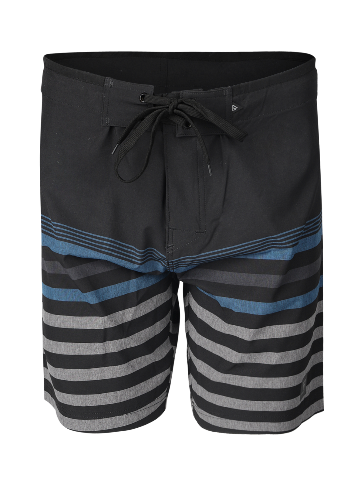 Paitor-Stripe Men Boardshorts | Black 7 Paitor-Stripe Men Boardshorts | Black
