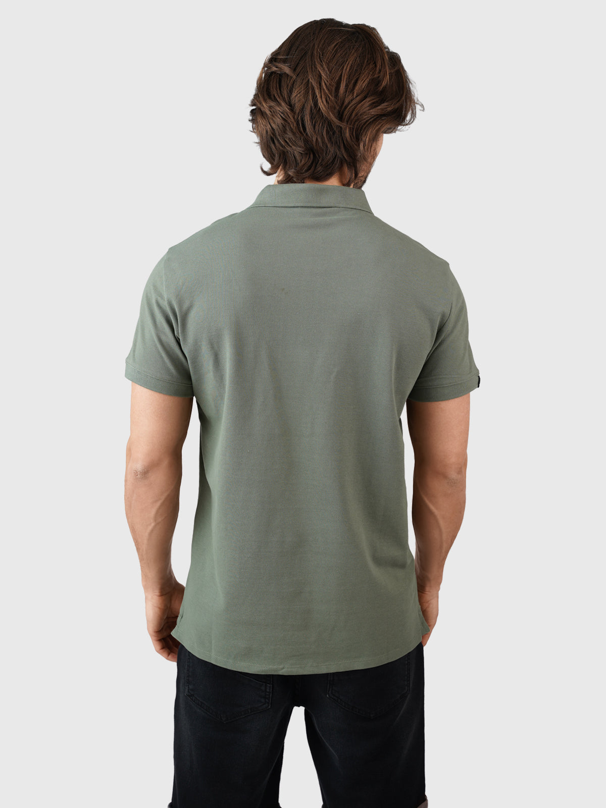 Frunot-II Men Polo | Vintage Green 2 Frunot-II Men Polo | Vintage Green