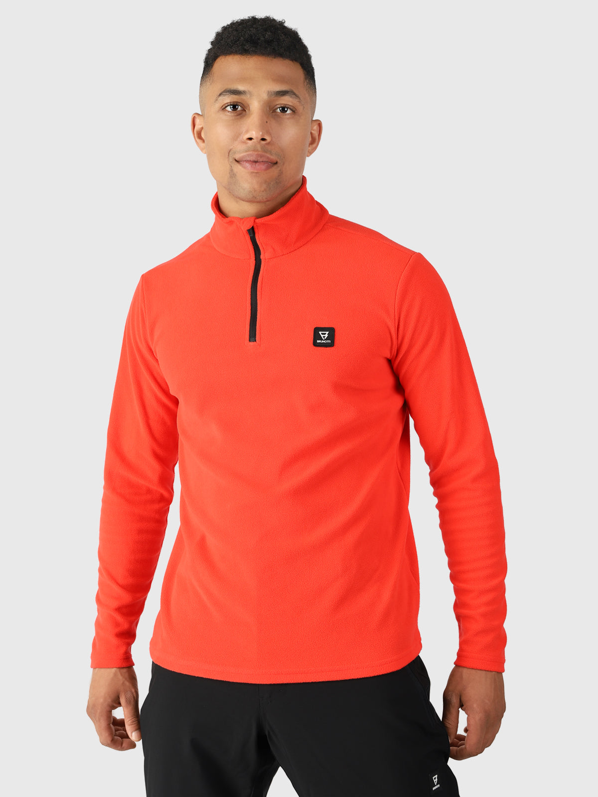 Lenno-R Men Fleece | Risk Red