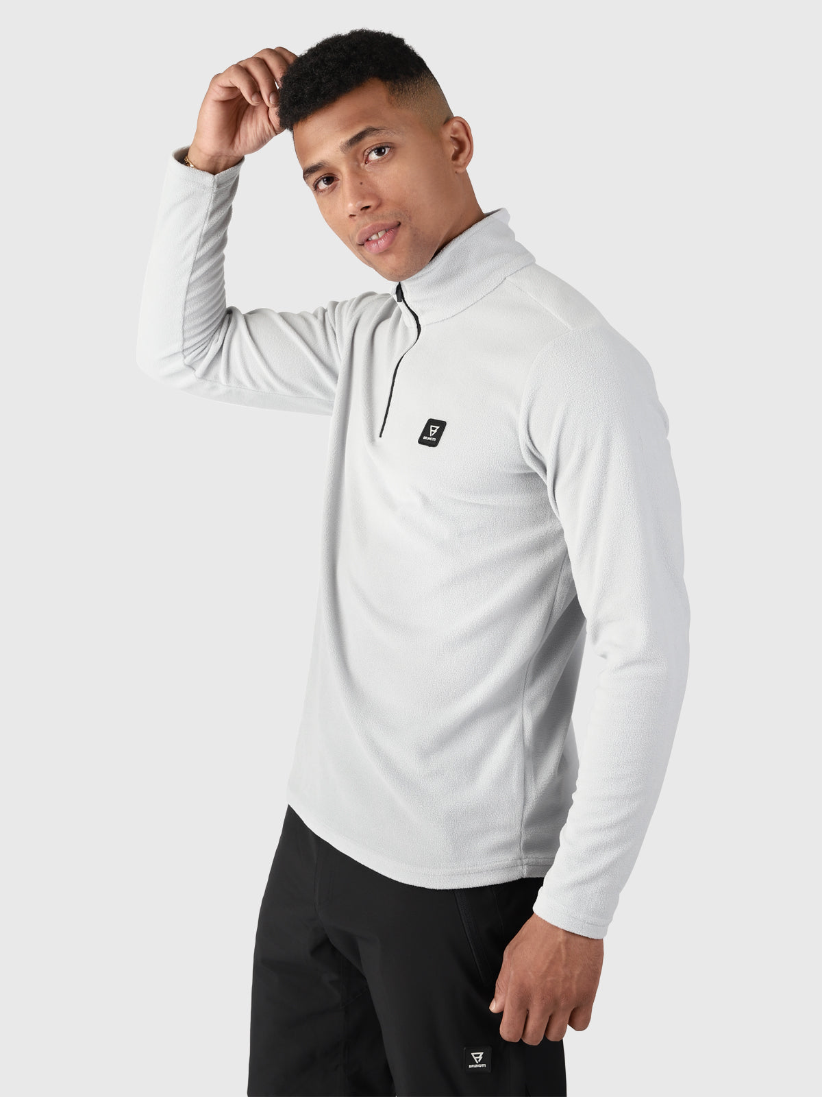 Lenno-R Men Fleece | Stone Grey 4 Lenno-R Men Fleece | Stone Grey