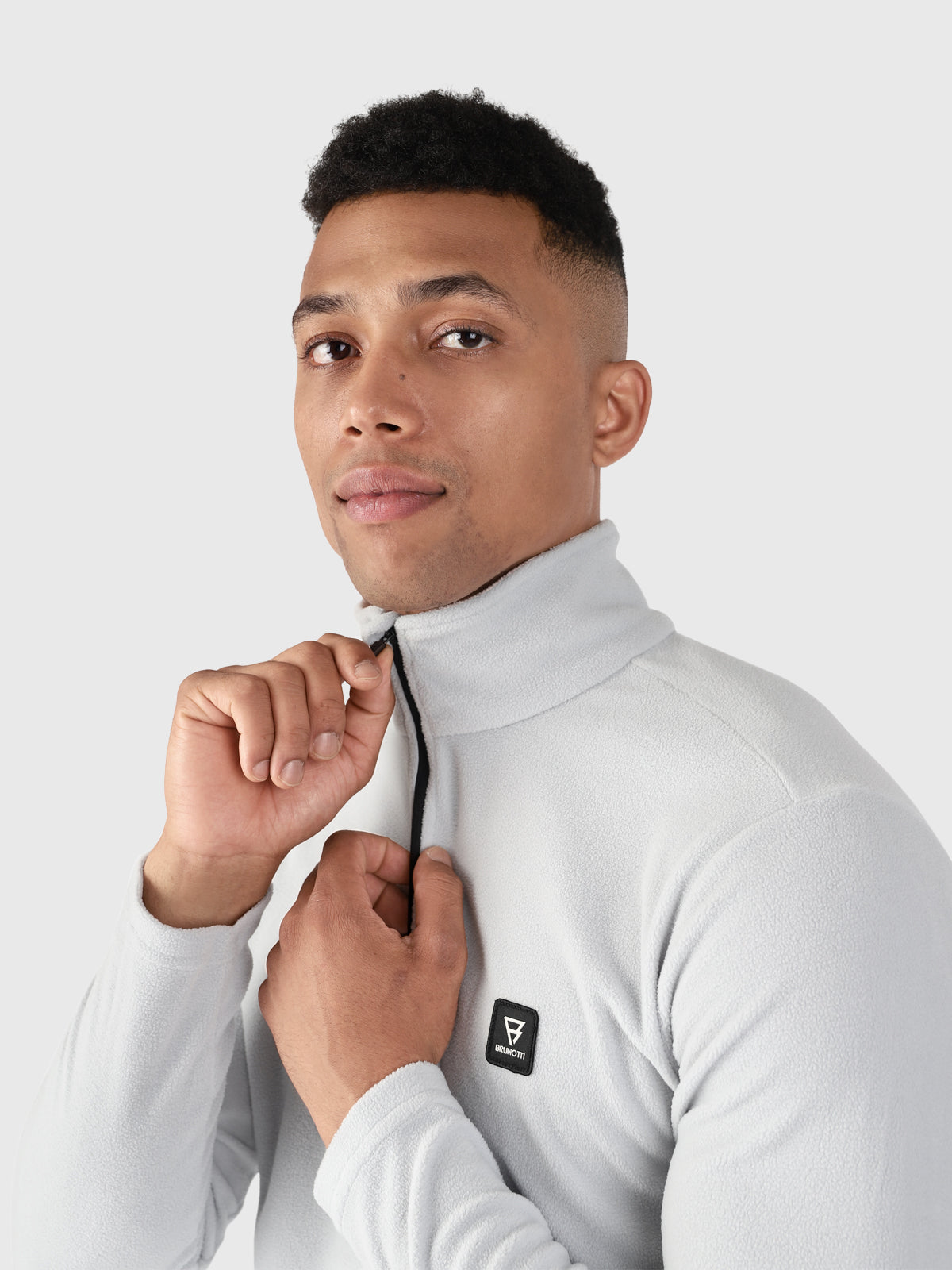 Lenno-R Men Fleece | Stone Grey 6 Lenno-R Men Fleece | Stone Grey