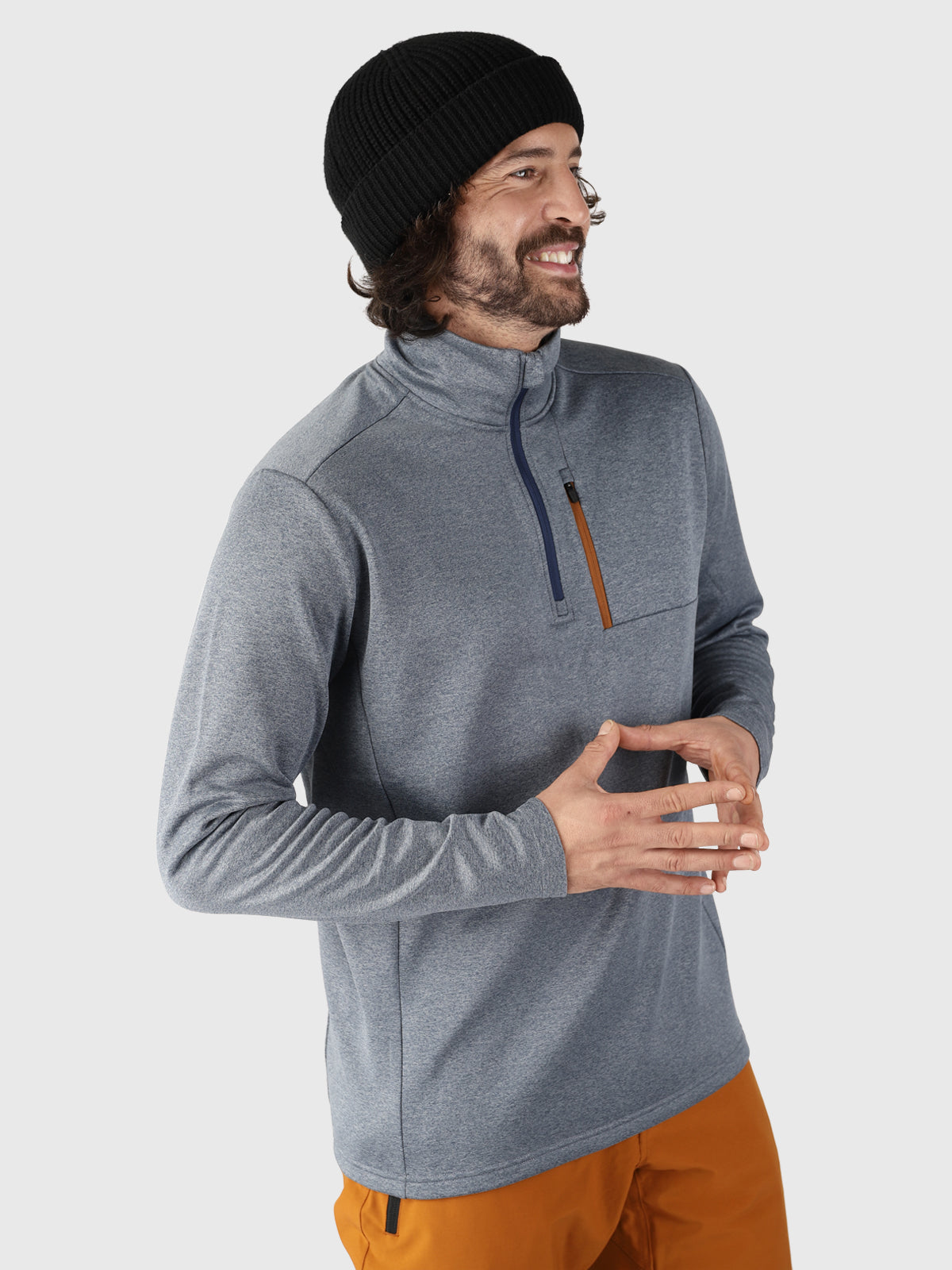 Bowman Men Fleece | Blue 3 Bowman Men Fleece | Blue
