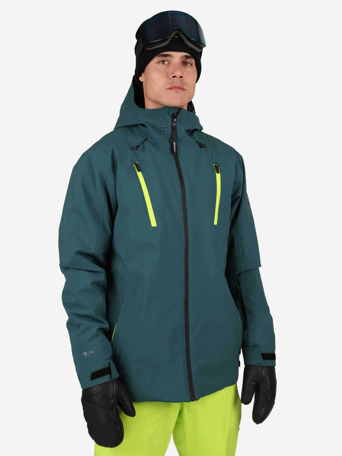 Morrow Men Snow Jacket | Fuel Green 1 Morrow Men Snow Jacket | Fuel Green