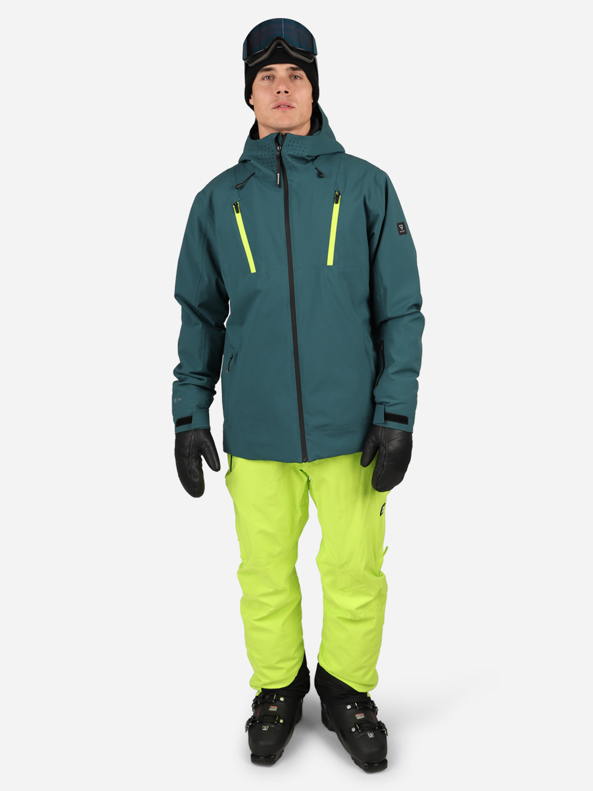 Morrow Men Snow Jacket | Fuel Green 5 Morrow Men Snow Jacket | Fuel Green