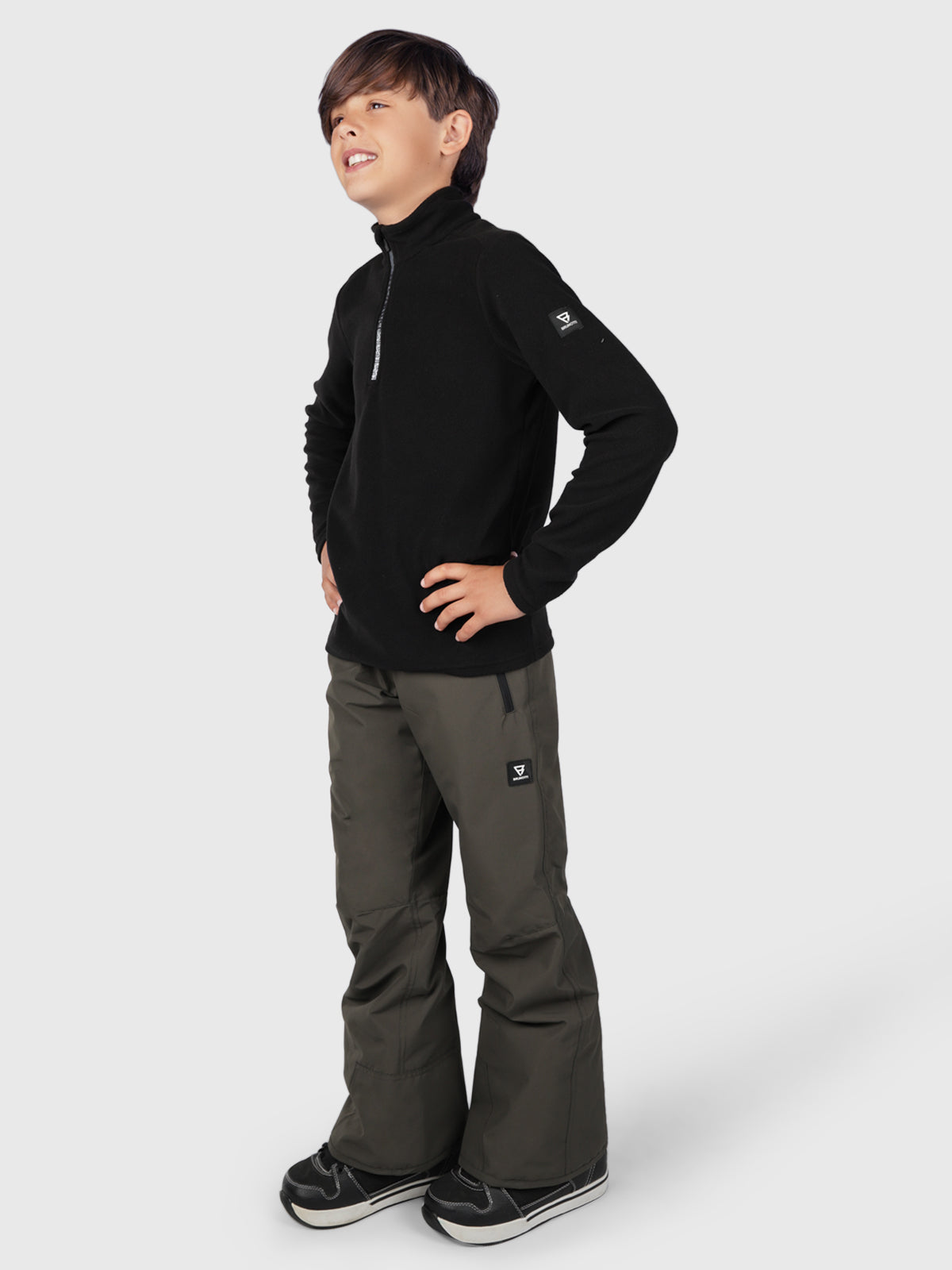 Footraily Boys Snow Pants | Green 4 Footraily Boys Snow Pants | Green