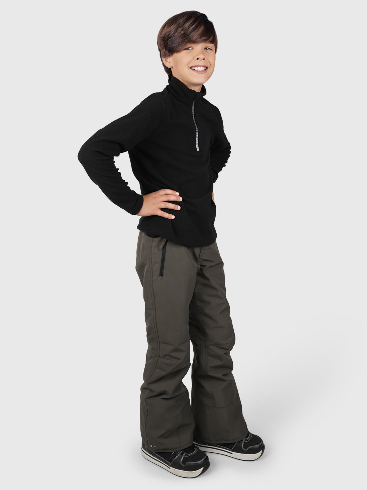 Footraily Boys Snow Pants | Green 5 Footraily Boys Snow Pants | Green