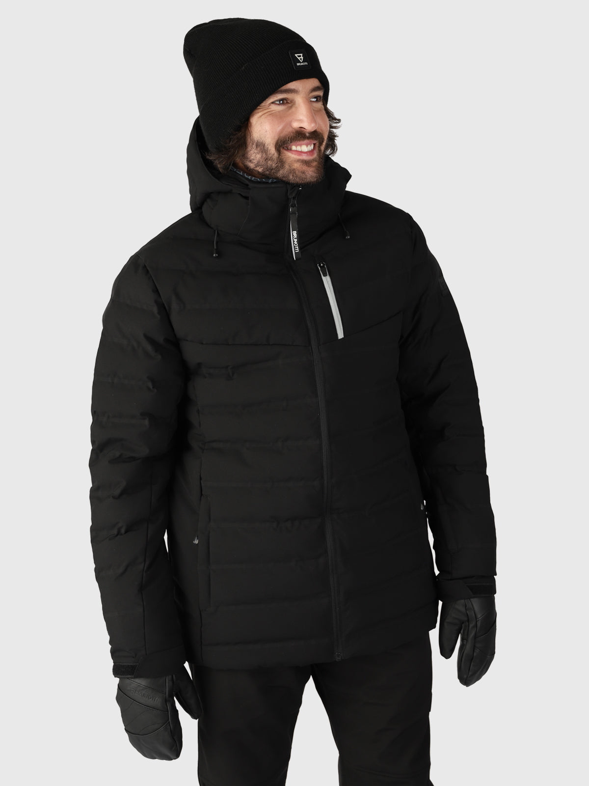 Sanclair Men Puffer Snow Jacket | Black 3 Sanclair Men Puffer Snow Jacket | Black