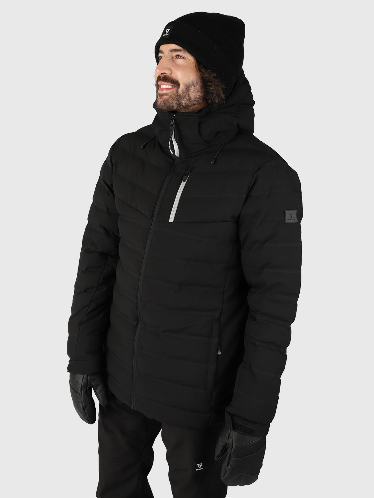 Sanclair Men Puffer Snow Jacket | Black 4 Sanclair Men Puffer Snow Jacket | Black