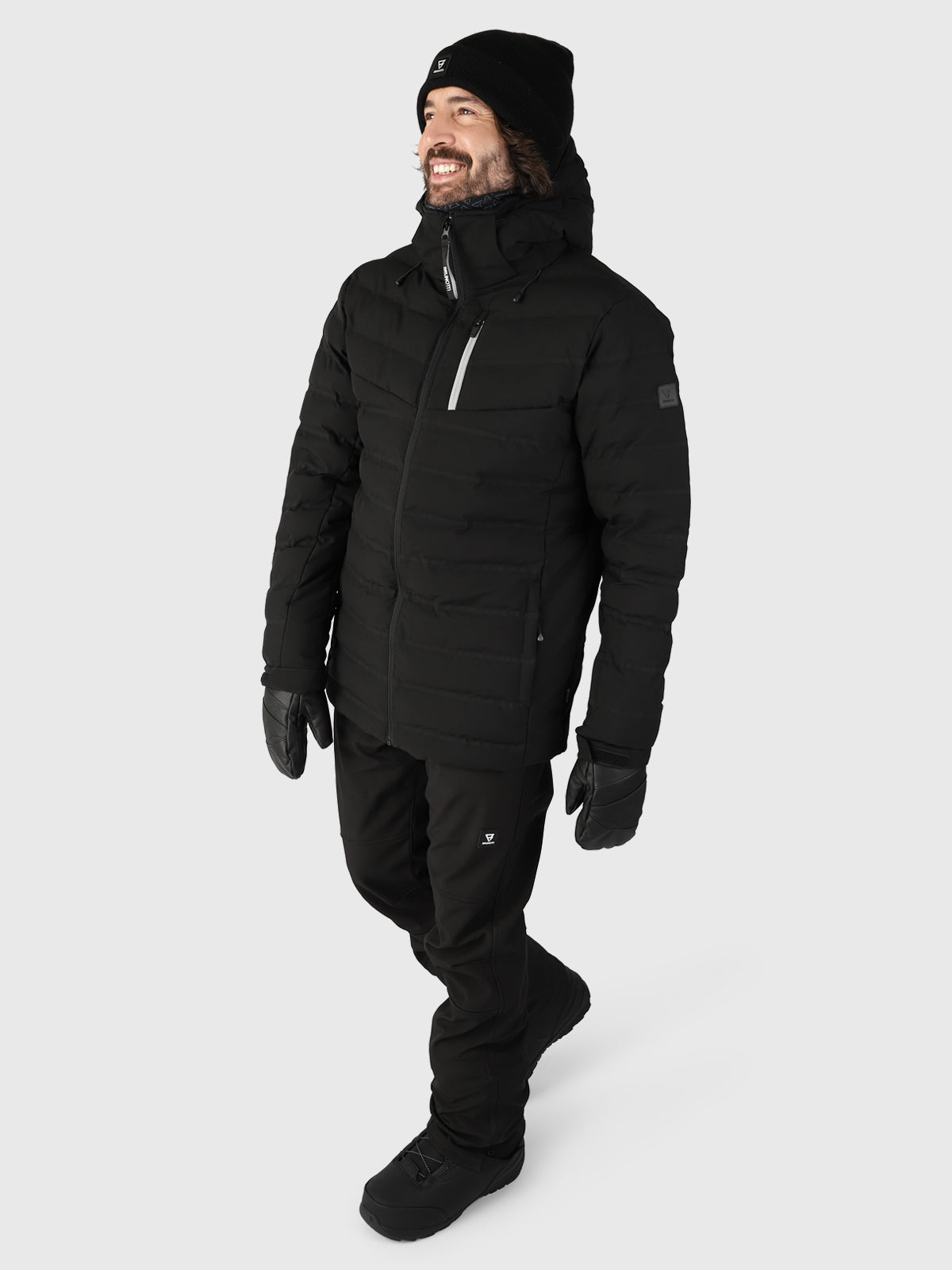 Sanclair Men Puffer Snow Jacket | Black 5 Sanclair Men Puffer Snow Jacket | Black