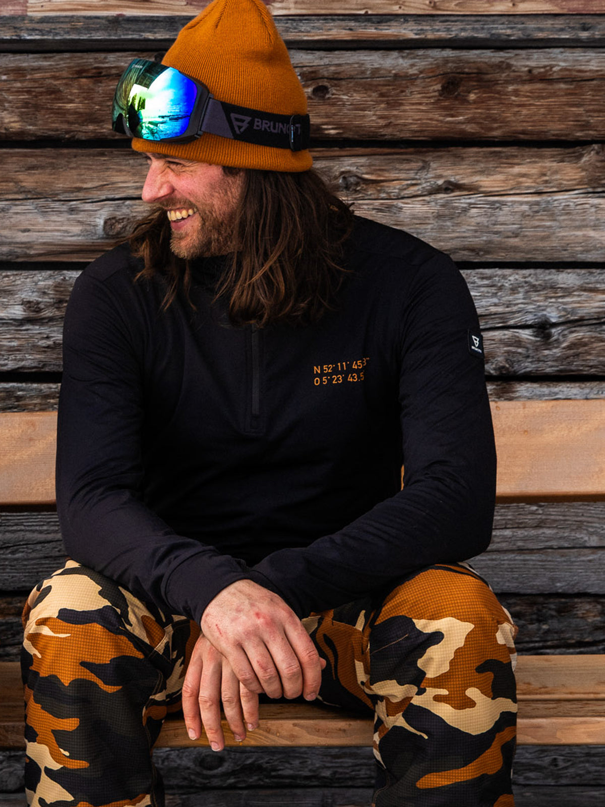 Footrail-AO Men Snow Pants | Brown 2 Footrail-AO Men Snow Pants | Brown