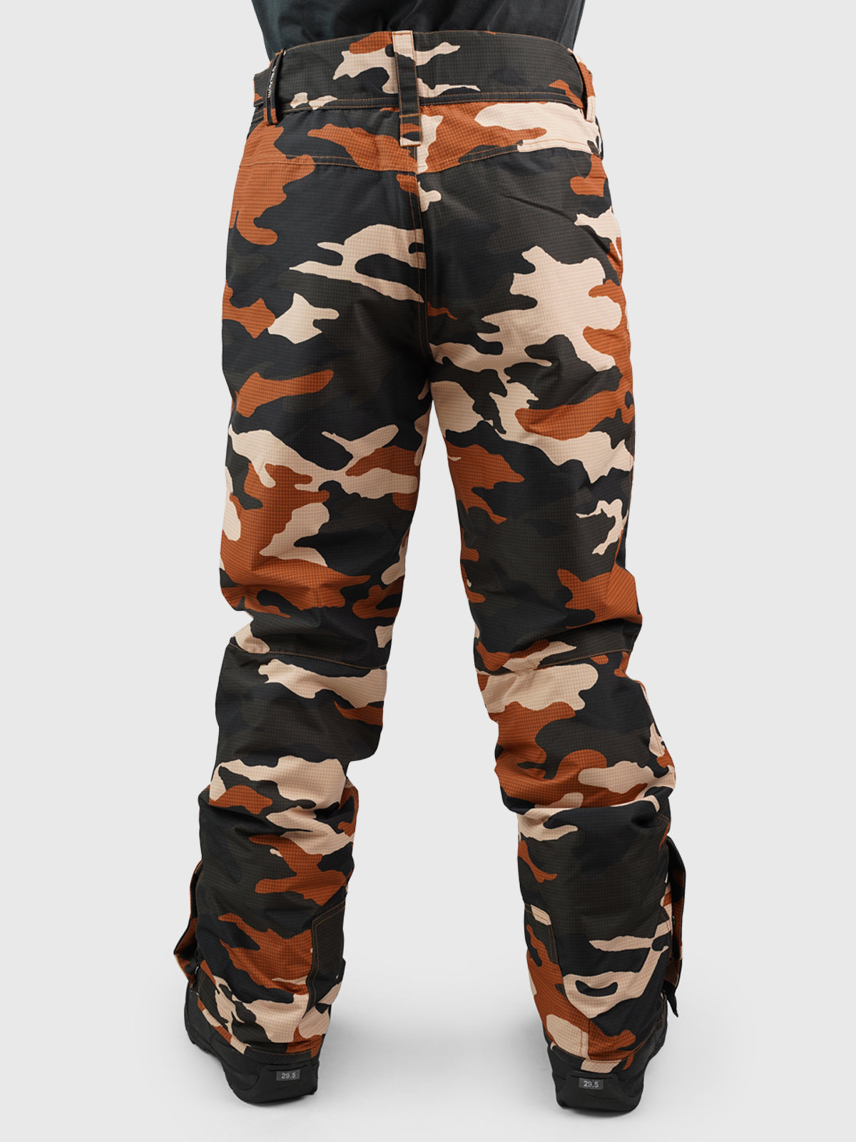 Footrail-AO Men Snow Pants | Brown 3 Footrail-AO Men Snow Pants | Brown