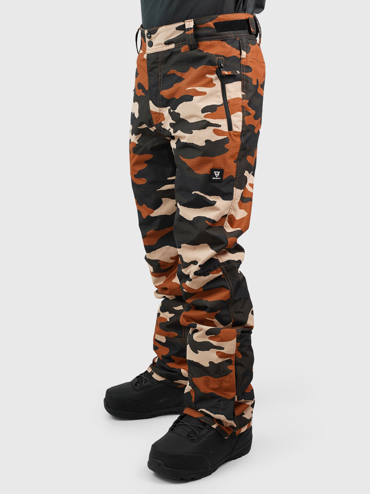 Footrail-AO Men Snow Pants | Brown 8 Footrail-AO Men Snow Pants | Brown