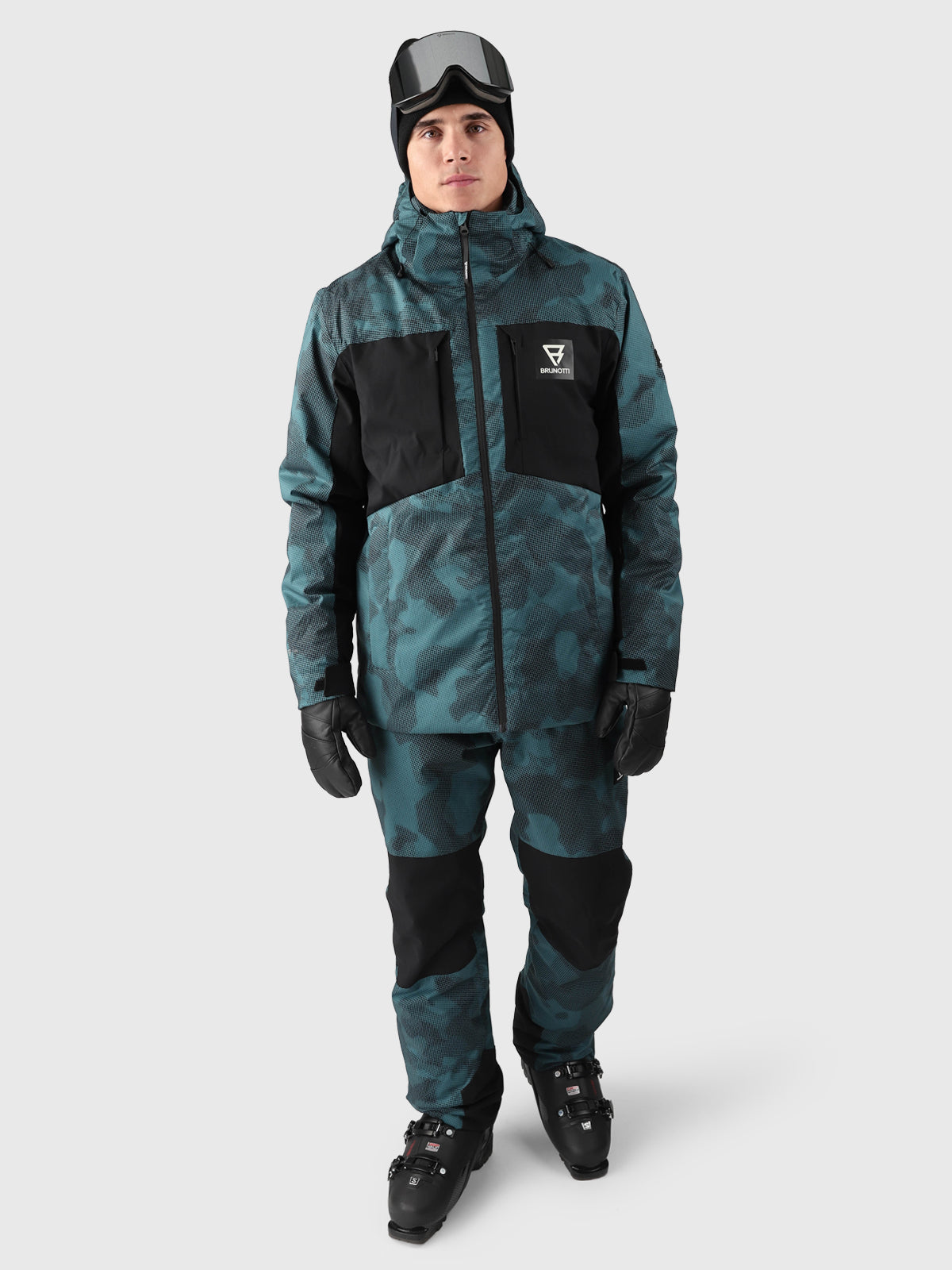 Andros-Gradient Men Snow Pants | Fuel Green 2 Andros-Gradient Men Snow Pants | Fuel Green