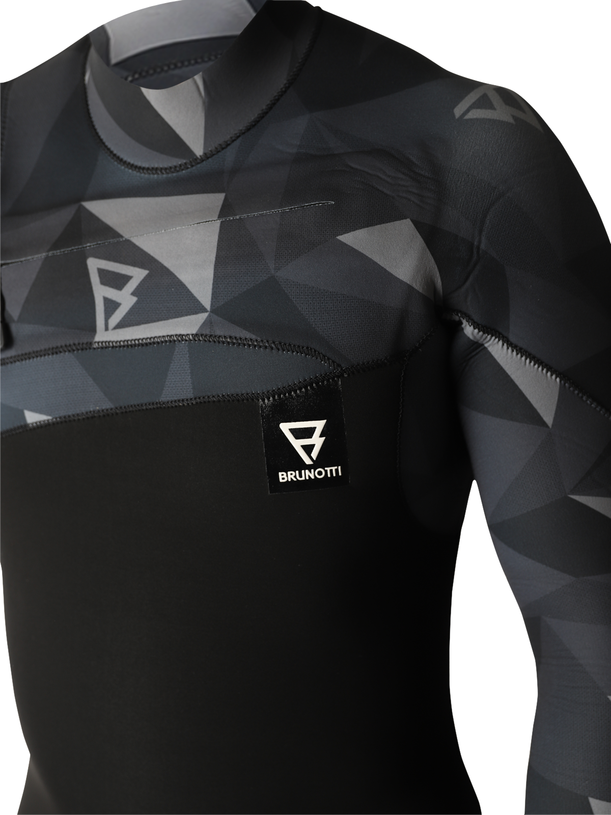 Gravity Fullsuit 5/3mm Men Wetsuit | Black + Grey 4 Gravity Fullsuit 5/3mm Men Wetsuit | Black + Grey