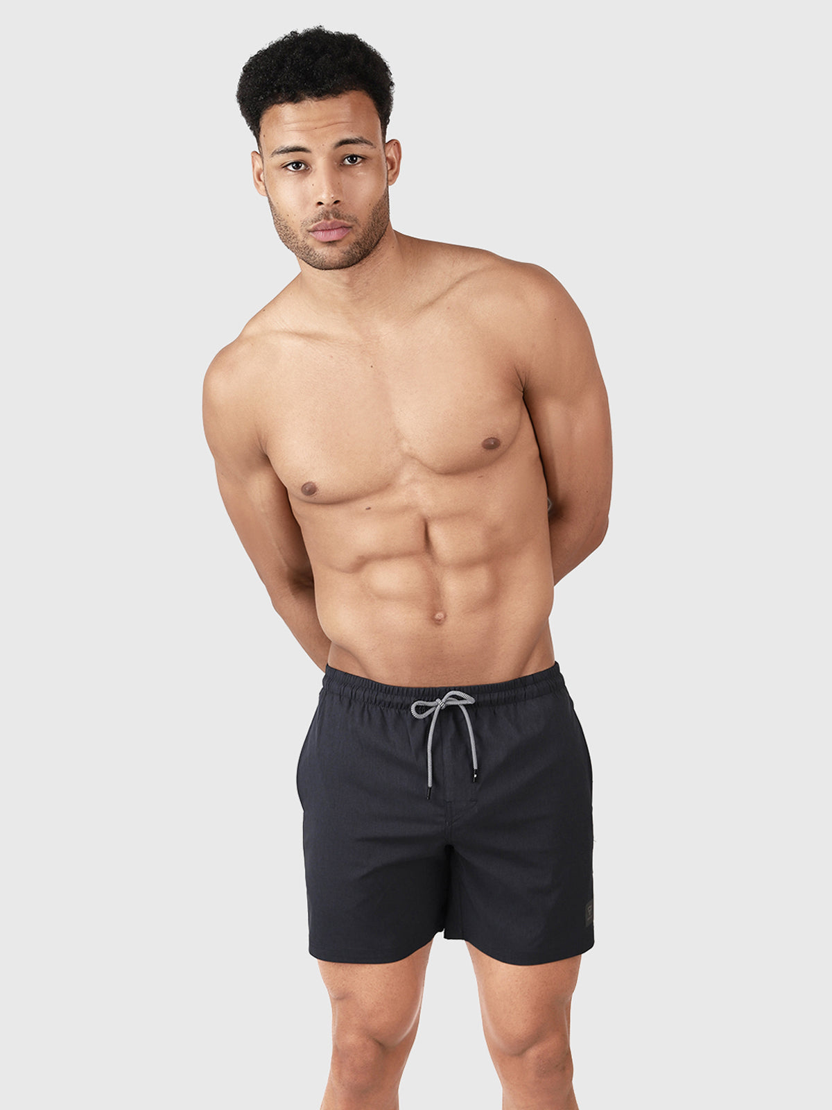Volleyer Men Swim Shorts | Black 1 Volleyer Men Swim Shorts | Black