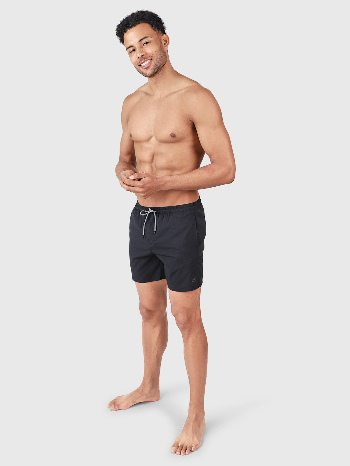 Volleyer Men Swim Shorts | Black 5 Volleyer Men Swim Shorts | Black