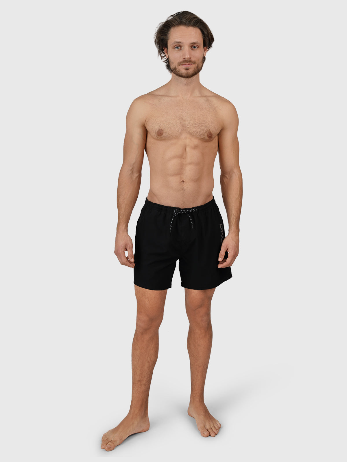 Lestero Men Swim Shorts | Black 3 Lestero Men Swim Shorts | Black