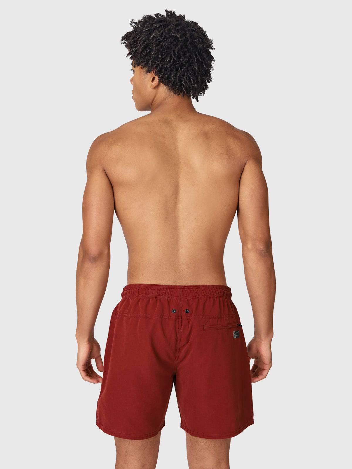 CrunECO-N Men Swim Shorts | Red 2 CrunECO-N Men Swim Shorts | Red