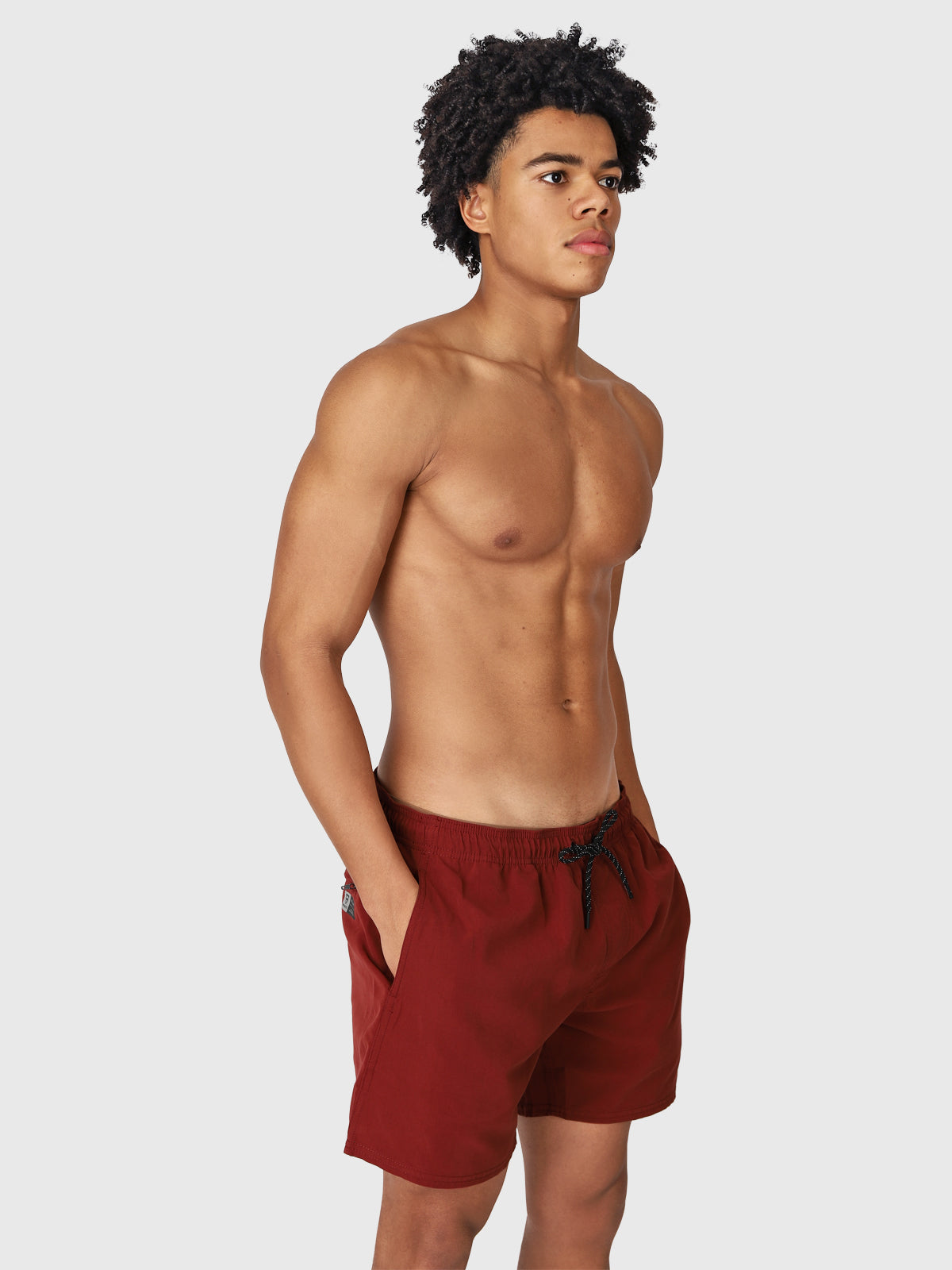 CrunECO-N Men Swim Shorts | Red 3 CrunECO-N Men Swim Shorts | Red