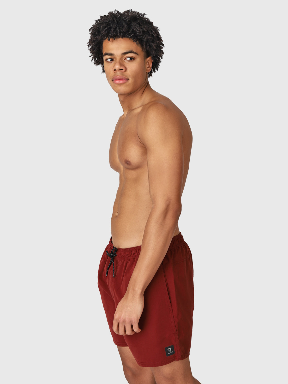 CrunECO-N Men Swim Shorts | Red 4 CrunECO-N Men Swim Shorts | Red