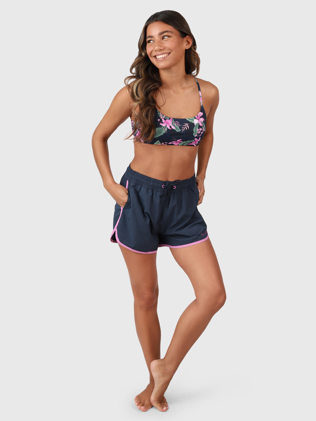 Tilly Women Swim Shorts | Indigo Blue 2 Tilly Women Swim Shorts | Indigo Blue