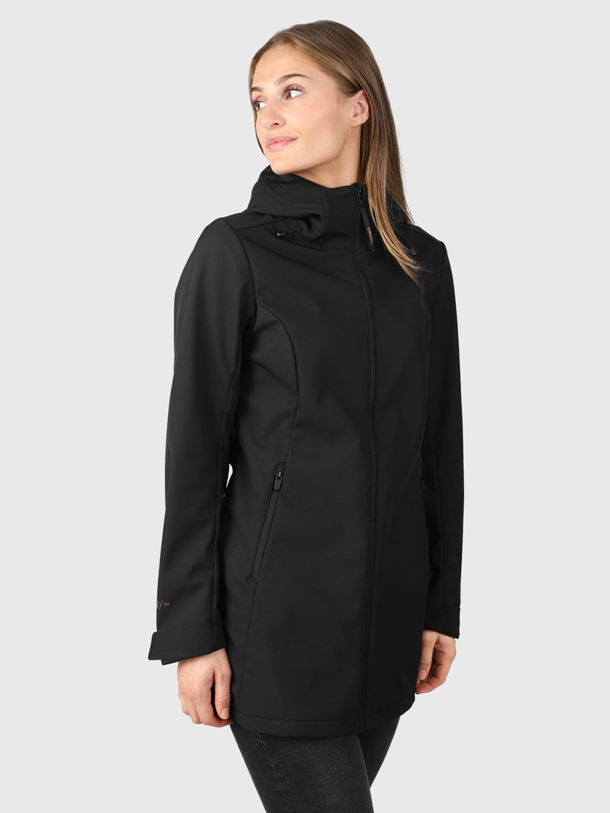 Mel Women Softshell Jacket | Black 4 Mel Women Softshell Jacket | Black