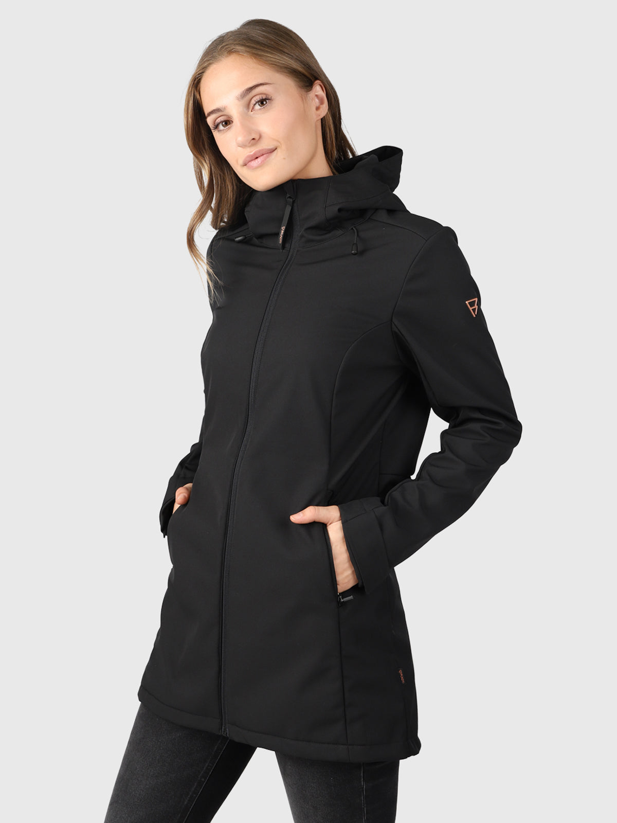 Mel Women Softshell Jacket | Black 5 Mel Women Softshell Jacket | Black