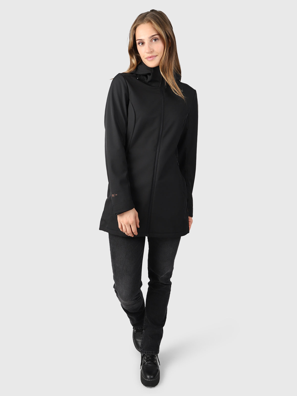 Mel Women Softshell Jacket | Black 6 Mel Women Softshell Jacket | Black