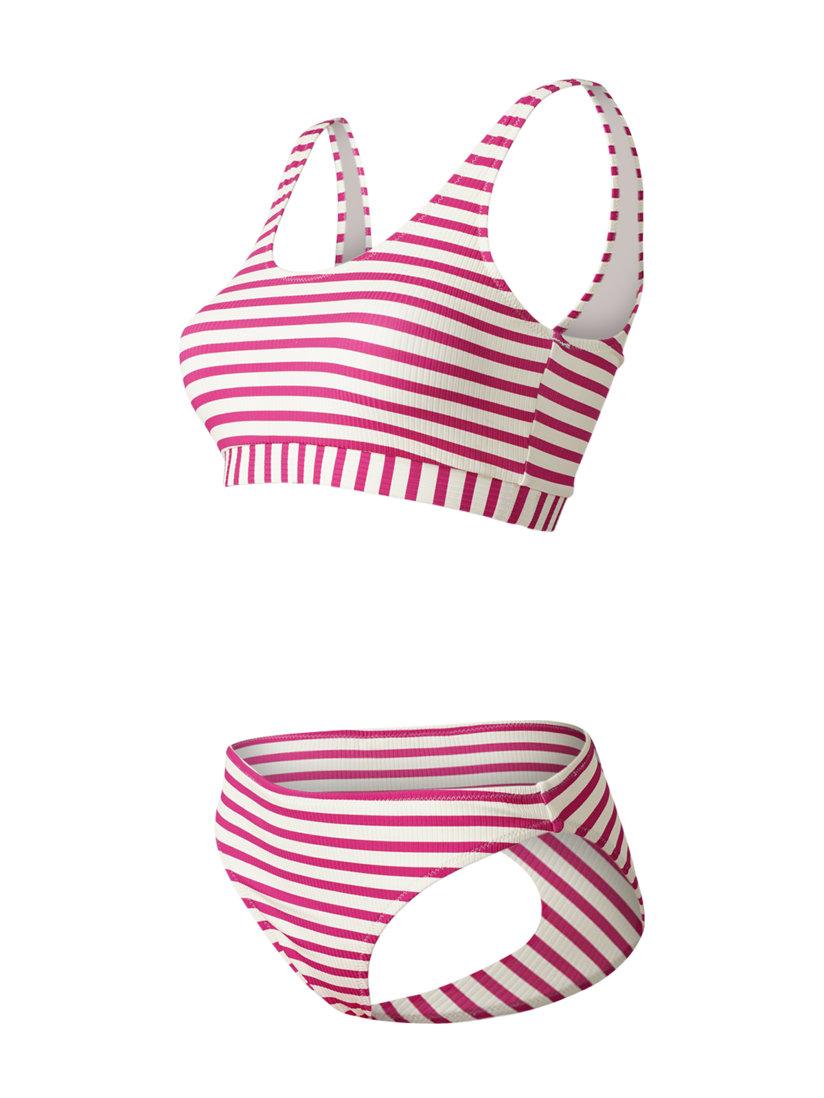 Isabelle-YD Women Sports Bikini Set | Magenta 9 Isabelle-YD Women Sports Bikini Set | Magenta