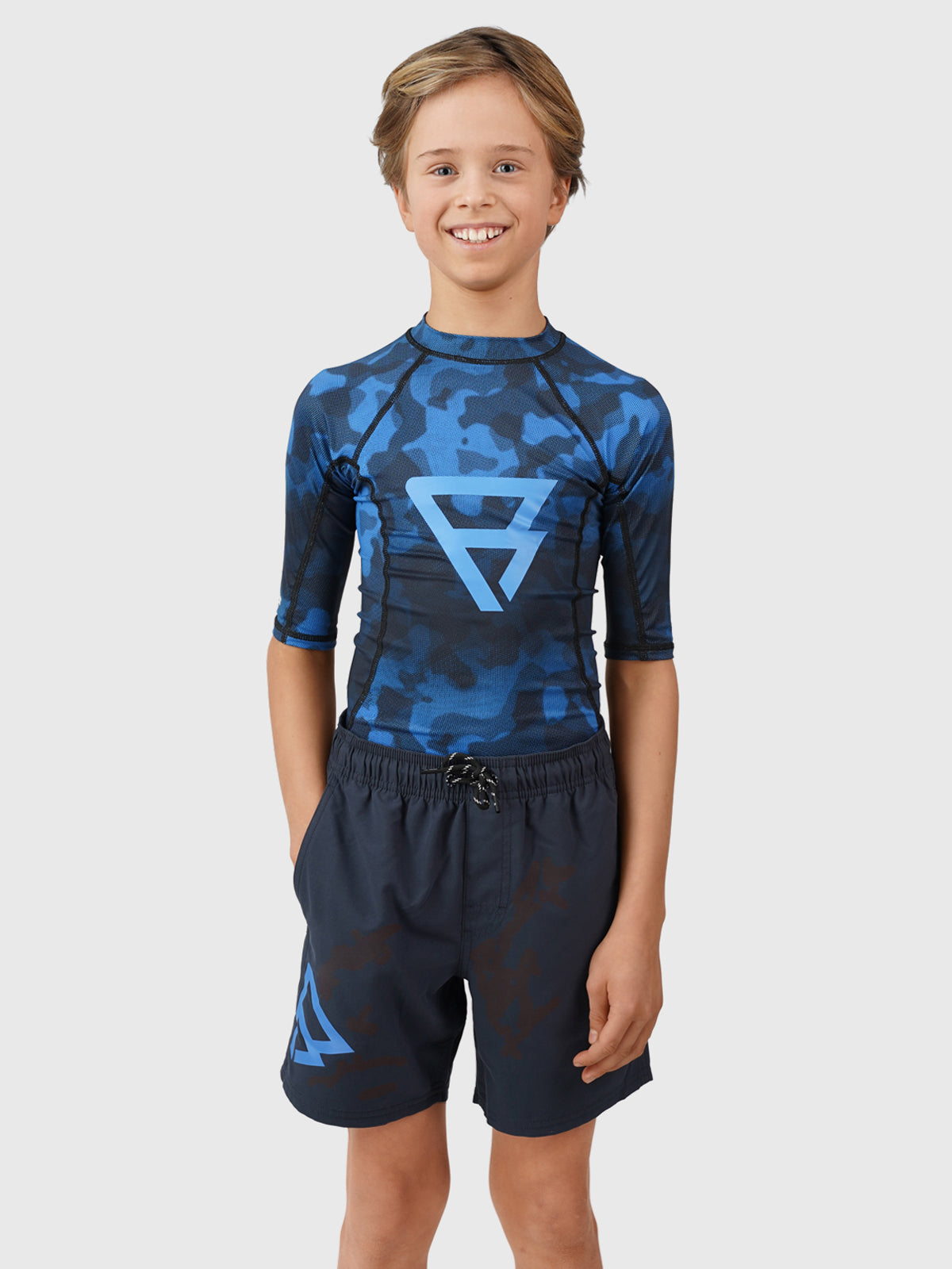 Crunotos Boys Swim Shorts | Blue