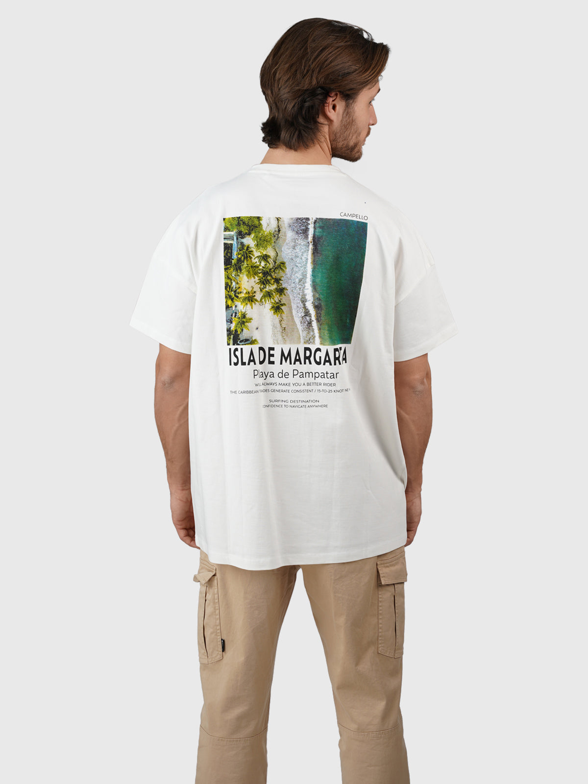 Campello-Palm Men Oversized T-shirt | Off-White 1 Campello-Palm Men Oversized T-shirt | Off-White