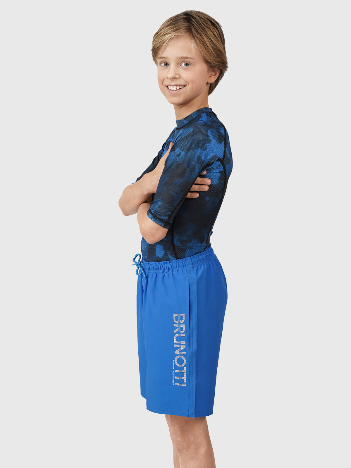 Lestery Boys Swim Shorts | Blue 3 Lestery Boys Swim Shorts | Blue