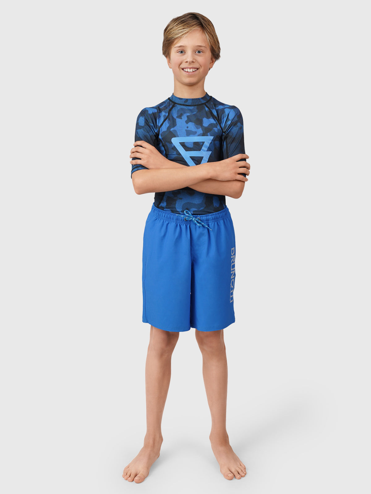 Lestery Boys Swim Shorts | Blue 5 Lestery Boys Swim Shorts | Blue