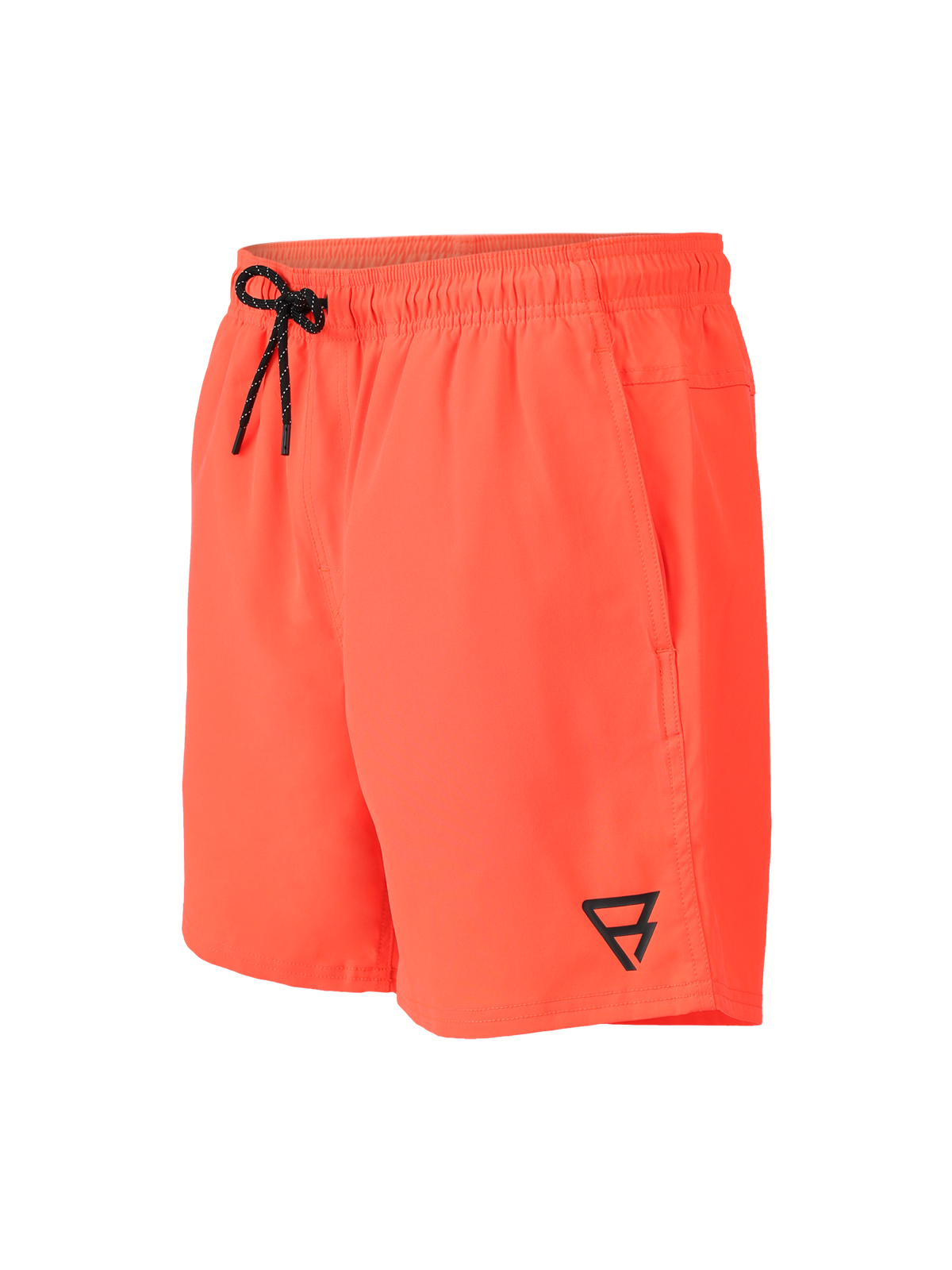 Bru-conic Men Swim Shorts | Neon Orange 11 Bru-conic Men Swim Shorts | Neon Orange