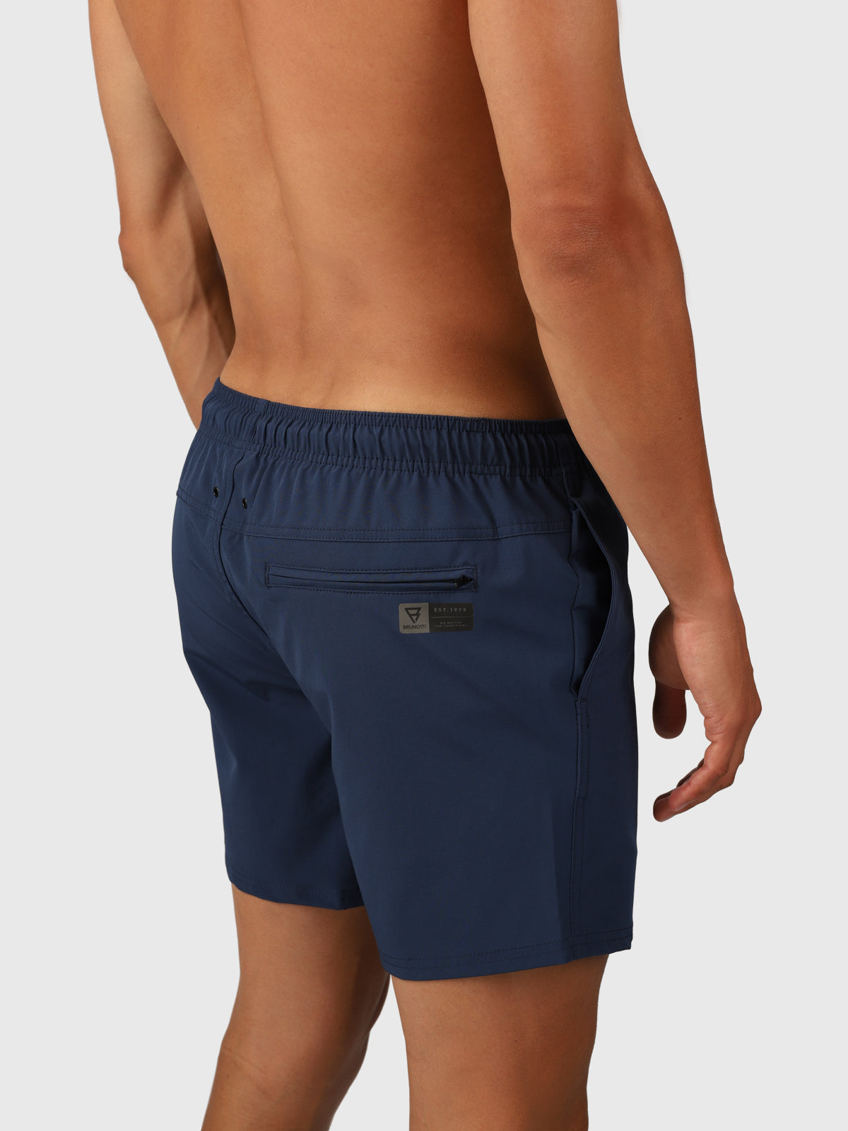 Bru-conic Men Swim Shorts | Blue 7 Bru-conic Men Swim Shorts | Blue
