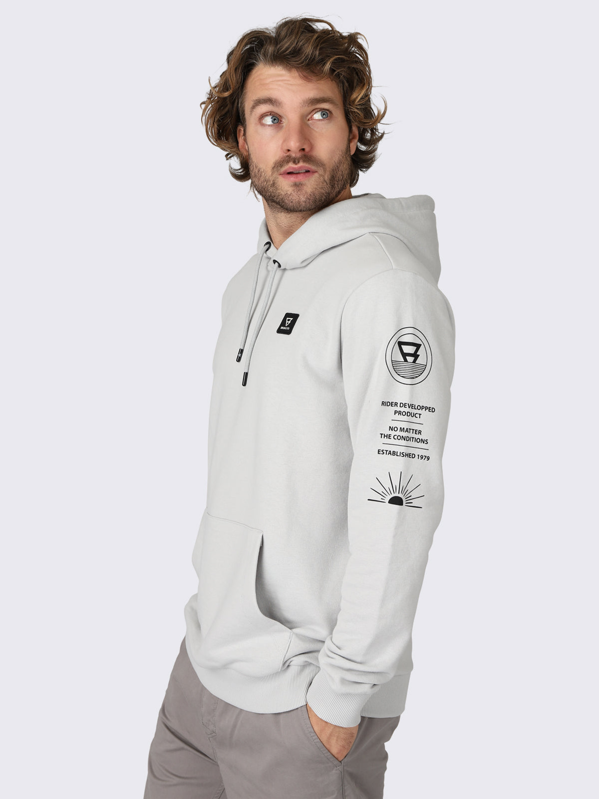 Finch Men Sweater | Stone Grey 2 Finch Men Sweater | Stone Grey
